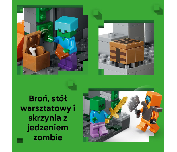 LEGO MINECRAFT 21587 Loch zombie - 1473420 - zdjęcie 5